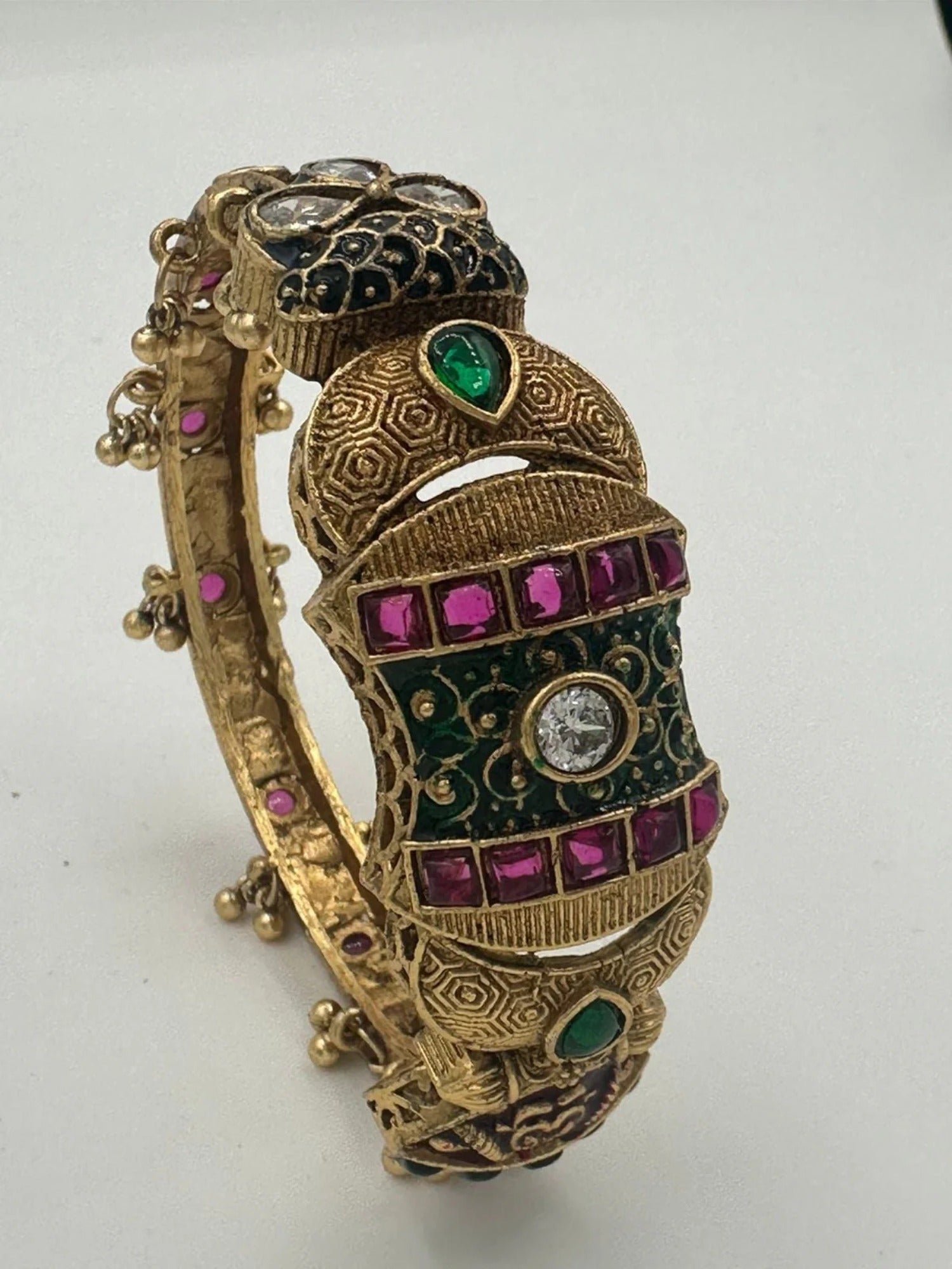 H&A Jewellery Indian Gold Plated Rajwari Kara