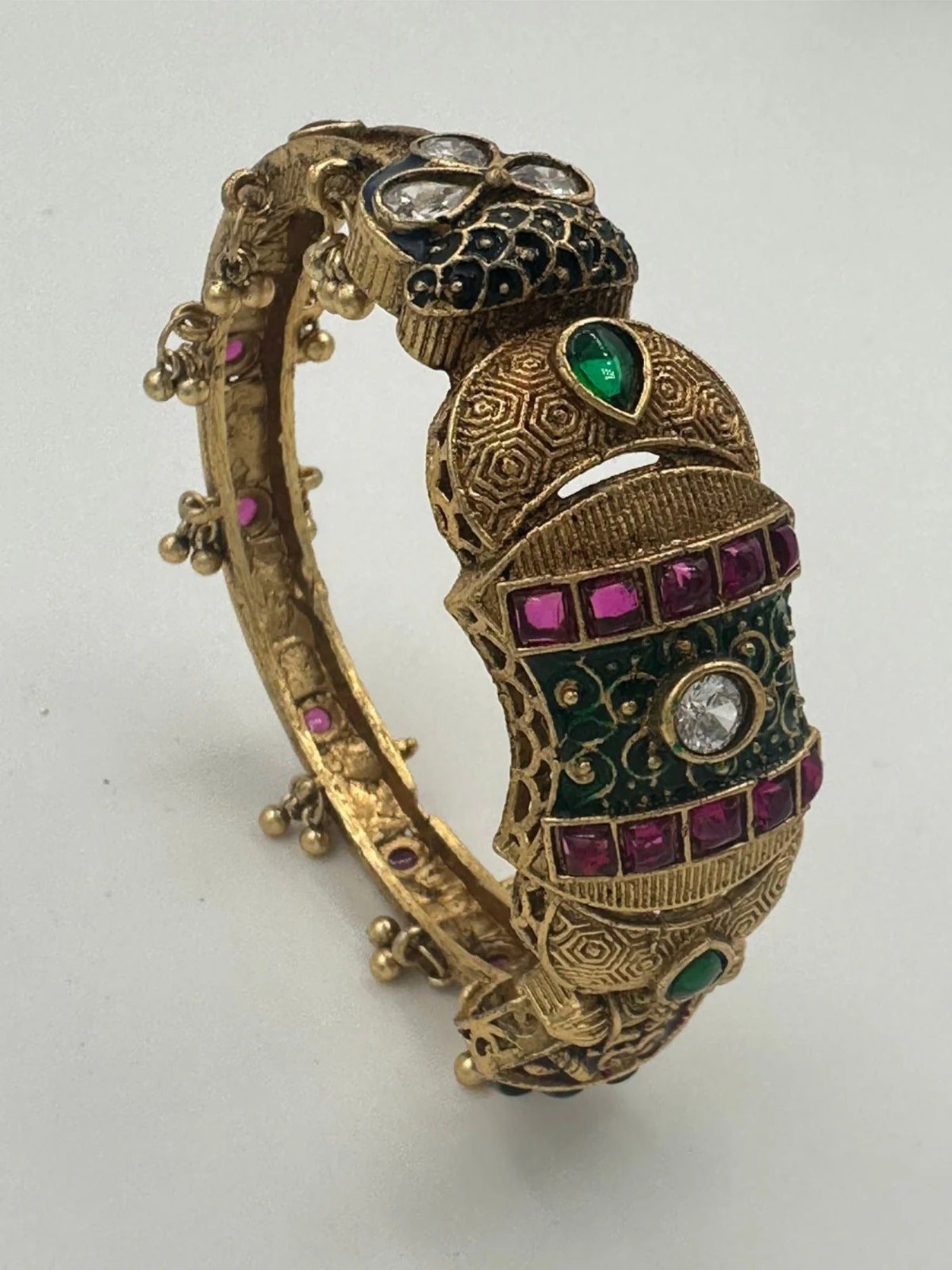 H&A Jewellery Indian Gold Plated Rajwari Kara
