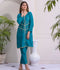 Ruby's Couture Cotton Silk Printed Stitched 3-Piece Suit-Haya