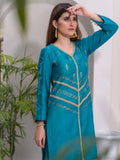 Green-Ruby's Couture Cotton Stitched 3-Piece Suit-Haya