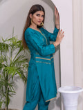 Green-Ruby's Couture Cotton Stitched 3-Piece Suit-Haya