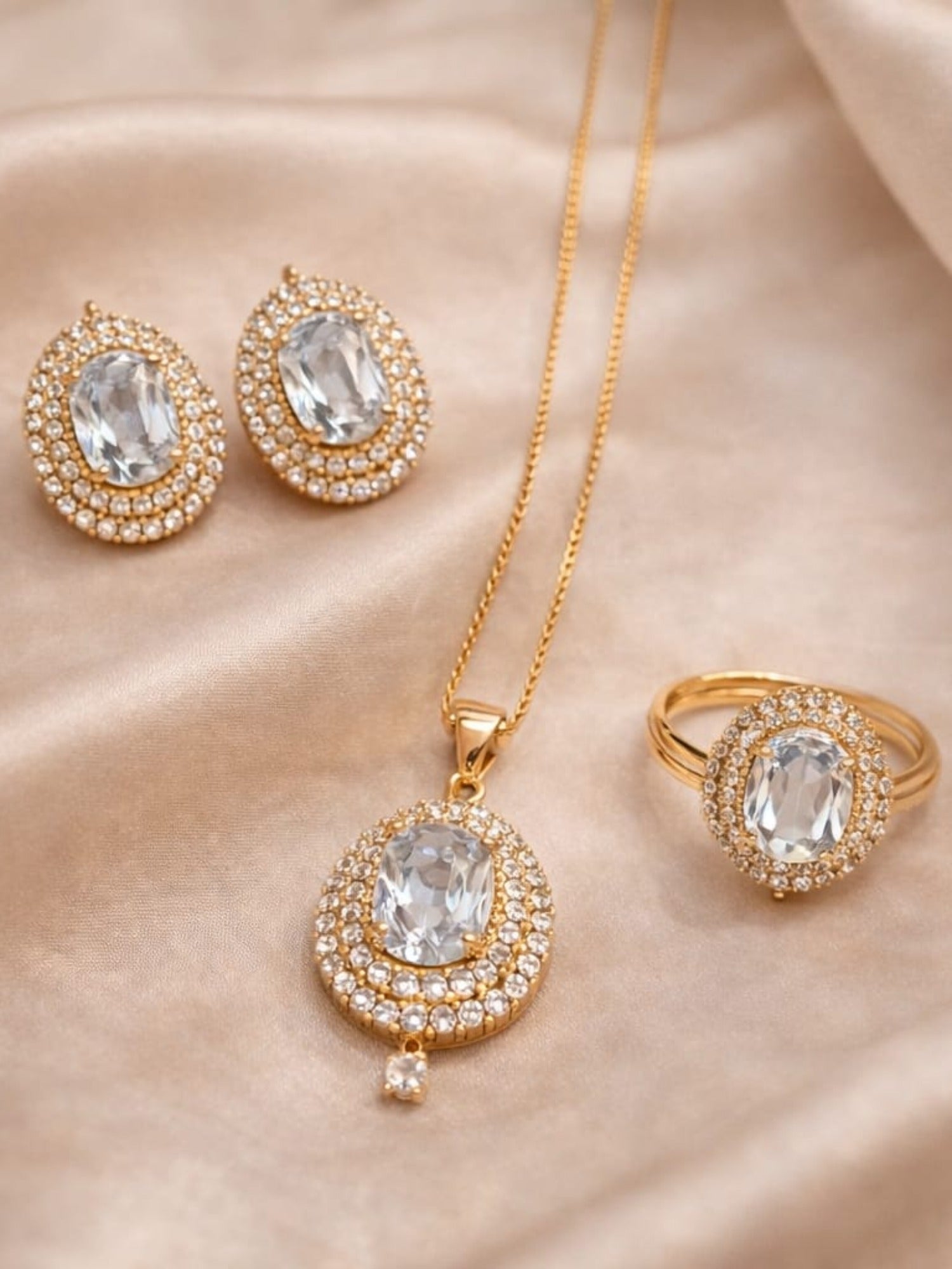 Golden Durwaj's Necklace Set-DW-096