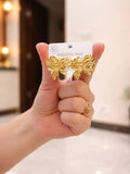 Golden Durwaj's Stud Earrings-DW-071