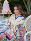Multi MH Cloth House Blended Lawn Printed Kaftan-Heritage Bloom