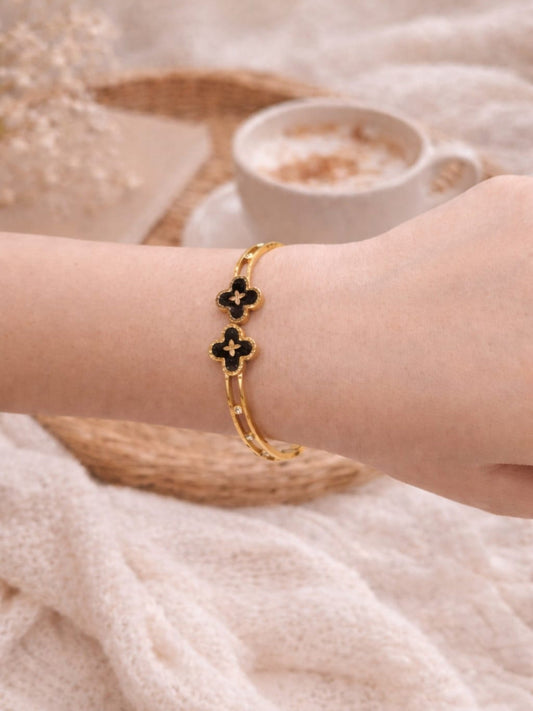 Golden Durwaj's Clover Bracelet-DW-058
