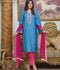 Ruby's Couture Cotton Embroidered Stitched 3-Piece Suit-Nazakat