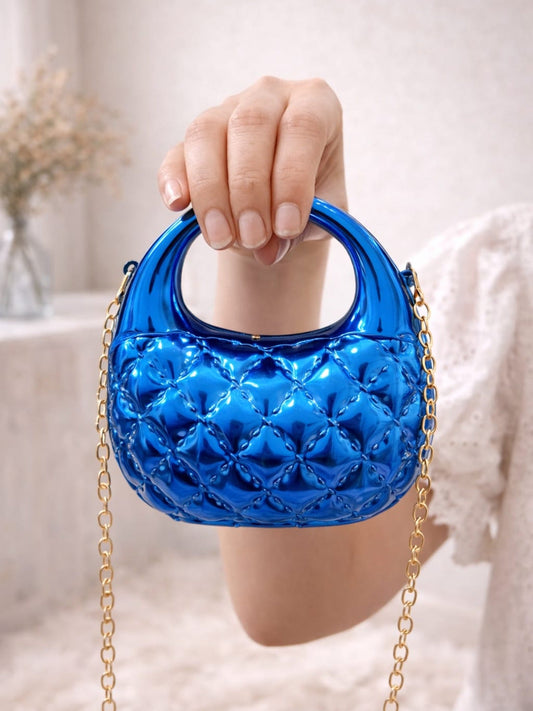 Blue Durwaj's Clutch-DW-090