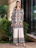 Cream Multi MH Cloth House Blended Lawn Printed Co-Ord Set-Parwana