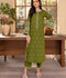 Silai Libas Linen Embroidered Stitched 2-Piece Suit-Decent Rose