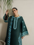 Green-Mahnur Amaya Lawn'26 Embroidered Unstitched 3-Piece Suit-MU-04