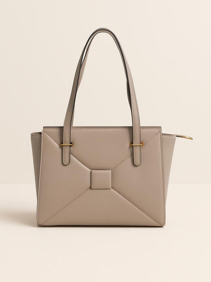 Cream-Zebaish Collection Hand Bag-ZB-089