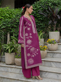 Purple Mahnur Amaya Lawn'26 Embroidered Unstitched 3-Piece Suit-MU-10
