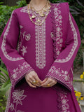 Purple Mahnur Amaya Lawn'26 Embroidered Unstitched 3-Piece Suit-MU-10
