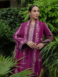 Purple Mahnur Amaya Lawn'26 Embroidered Unstitched 3-Piece Suit-MU-10