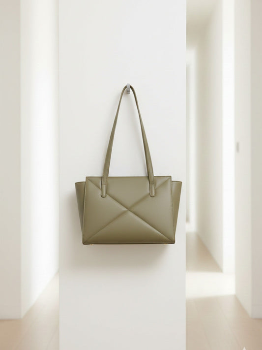 Cream-Zebaish Collection Shoulder Bag-ZB-086