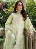 Mint Green Mahnur Amaya Lawn'26 Embroidered Unstitched 3-Piece Suit-MU-13