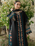 Black Mahnur Amaya Lawn'26 Embroidered Unstitched 3-Piece Suit-MU-06