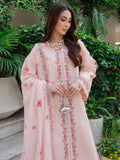 Pink Mahnur Amaya Lawn'26 Embroidered Unstitched 3-Piece Suit-MU-07