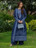 Blue Mahnur Amaya Lawn'26 Embroidered Stitched 3-Piece Suit-MU-01