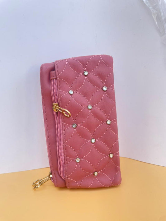 Pink-Zebaish Collection Wallets-ZB-084