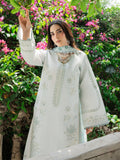 Blue Mahnur Amaya Lawn'26 Embroidered Stitched 3-Piece Suit-MU-03