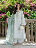 Blue Mahnur Amaya Lawn'26 Embroidered Stitched 3-Piece Suit-MU-03