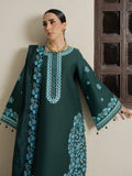 Green Mahnur Amaya Lawn'26 Embroidered Stitched 3-Piece Suit-MU-04