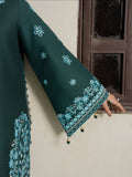 Green Mahnur Amaya Lawn'26 Embroidered Stitched 3-Piece Suit-MU-04