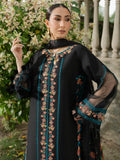 Black Mahnur Amaya Lawn'26 Embroidered Stitched 3-Piece Suit-MU-06