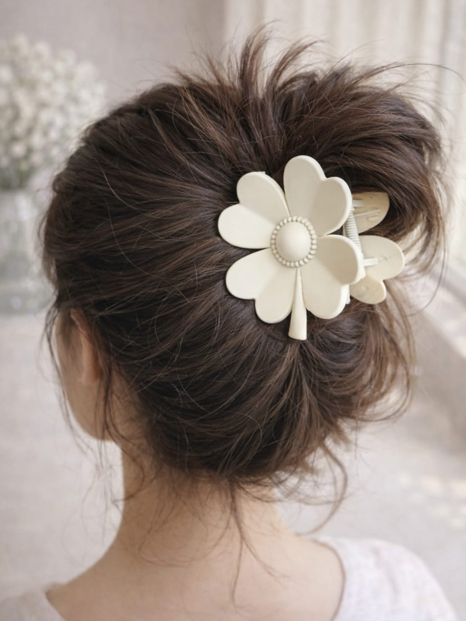 White Durwaj's Hair Catcher-DW-110