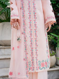 Pink Mahnur Amaya Lawn'26 Embroidered Stitched 3-Piece Suit-MU-07