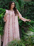 Pink Mahnur Amaya Lawn'26 Embroidered Stitched 3-Piece Suit-MU-07