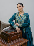 Blue Mahnur Amaya Lawn'26 Embroidered Stitched 3-Piece Suit-MU-08
