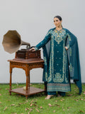 Blue Mahnur Amaya Lawn'26 Embroidered Stitched 3-Piece Suit-MU-08
