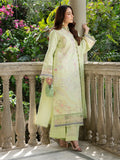 Mint Green Mahnur Amaya Lawn'26 Embroidered Stitched 3-Piece Suit-MU-13