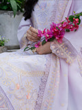 Lilac Mahnur Amaya Lawn'26 Embroidered Stitched 3-Piece Suit-MU-14