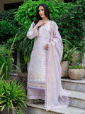 Lilac Mahnur Amaya Lawn'26 Embroidered Stitched 3-Piece Suit-MU-14