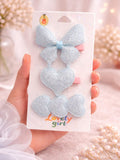 Blue Durwaj's Hair Clip Set-DW-054
