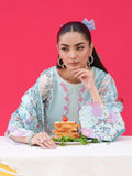 Blue Parishay Azmir Printed Lawn'26 Embroidered Unstitched 3-Piece Suit-AZ-11