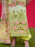 Mint Green Parishay Azmir Printed Lawn'26 Embroidered Unstitched 3-Piece Suit-AZ-05