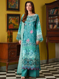 Blue Parishay Azmir Printed Lawn '26 Embroidered Unstitched 3-Piece Suit-AZ-06