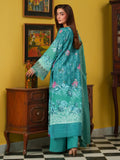Blue Parishay Azmir Printed Lawn '26 Embroidered Unstitched 3-Piece Suit-AZ-06