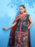 Blue Parishay Azmir Printed Lawn'26 Embroidered Unstitched 3-Piece Suit-AZ-10