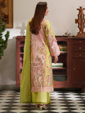 Green Pink Parishay Azmir Printed Lawn'26 Embroidered Unstitched 3-Piece Suit-AZ-12