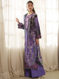 Purple Parishay Azmir Printed Lawn'26 Embroidered Unstitched 3-Piece Suit-AZ-13
