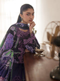 Purple Parishay Azmir Printed Lawn'26 Embroidered Unstitched 3-Piece Suit-AZ-13