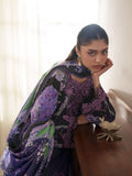 Purple Parishay Azmir Printed Lawn'26 Embroidered Unstitched 3-Piece Suit-AZ-13