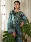 Green Parishay Azmir Printed Lawn'26 Embroidered Unstitched 3-Piece Suit-AZ-14