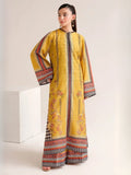 Yellow MH Cloth House Blended Lawn Printed Co-Ord Set-Roshanzar