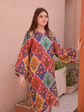 Multi MH Cloth House Silk Printed Stitched 2-Piece Suit-Satrangi